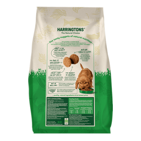 Harringtons Puppy Rich in Salmon & Rice Dry Food - 10kg, Harringtons,