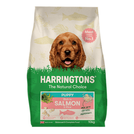 Harringtons Puppy Rich in Salmon & Rice Dry Food - 10kg, Harringtons,