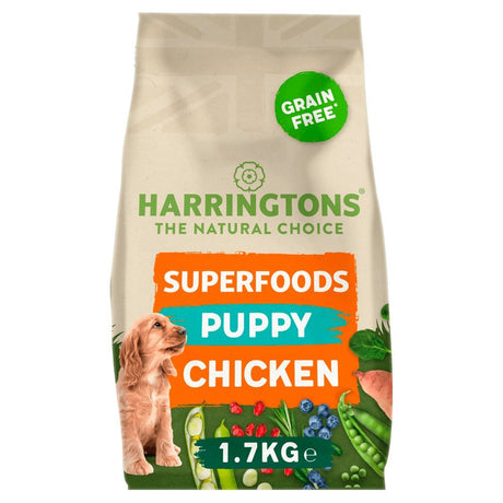 Harringtons Puppy Superfoods Chicken & Veg Grain - Free Dry Dog Food, Harringtons, 10 kg