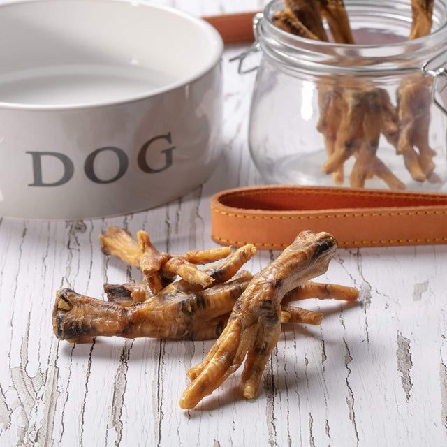 Hollings Chicken Feet Dog Treats - 2 kg Box, Hollings,