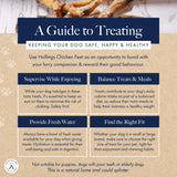 Hollings Chicken Feet Dog Treats - 2 kg Box, Hollings,