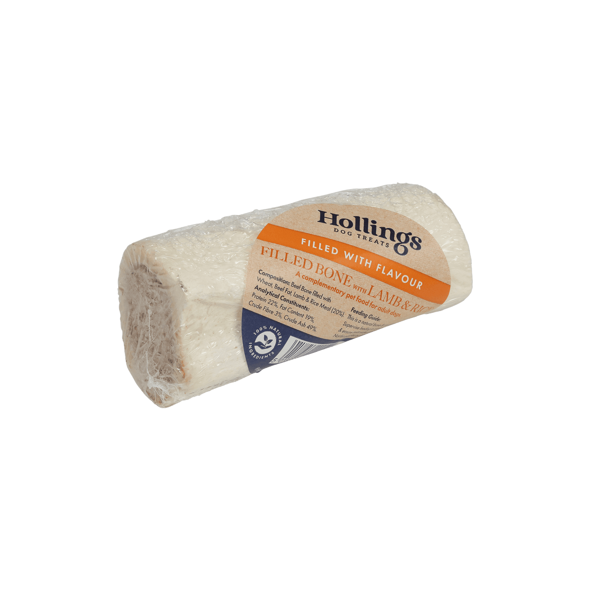 Hollings Filled Bone with Lamb & Rice - 20 Bone Pack, Hollings,