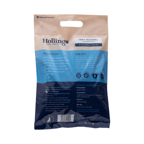 Hollings Sprats - Pouches, Hollings, 8 x 400g (3.2kg)