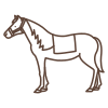 Horse icon link to horse services page