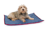 House of Paws Navy Bee Water Resistant Boot Mat, House of Paws, Small/Medium