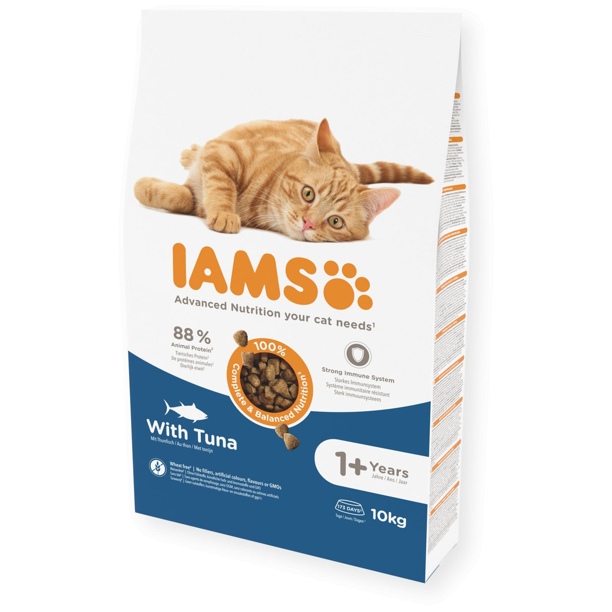 IAMS Adult Cat Dry Food with Tuna, IAMS, 10 kg