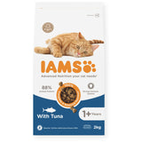 IAMS Adult Cat Dry Food with Tuna, IAMS, 2x2kg