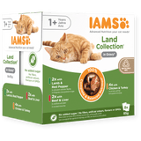 IAMS Adult Land Collection in Gravy Wet Cat Food - 8 x 85g, IAMS,