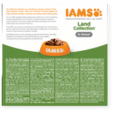 IAMS Adult Land Collection in Gravy Wet Cat Food - 8 x 85g, IAMS,