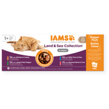 IAMS Adult Land & Sea Collection in Gravy Wet Cat Food, IAMS, 48 x 85g