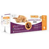 IAMS Adult Land & Sea Collection in Gravy Wet Cat Food, IAMS, 48 x 85g