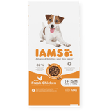 IAMS Adult Small/Medium Breed with Fresh Chicken Dry Dog Food, IAMS, 12 kg
