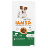 IAMS Adult Small/Medium Breed with Lamb Dry Dog Food, IAMS, 12 kg