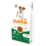 IAMS Adult Small/Medium Breed with Lamb Dry Dog Food, IAMS, 2 x 2 kg