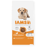 IAMS Puppy Large Breed Fresh Chicken Dry Dog Food, IAMS, 12 kg