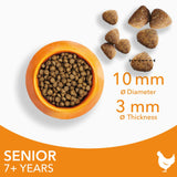 IAMS Senior Cat Dry Food with Fresh Chicken - 2 x 2kg, IAMS,