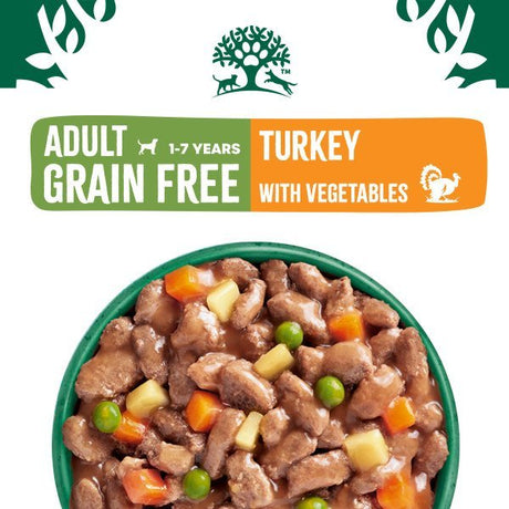 James Wellbeloved Adult Dog Grain Free Turkey in Gravy 48 x 90g Pouches, James Wellbeloved,