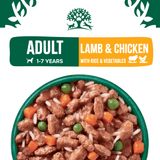 James Wellbeloved Adult Dog Lamb & Chicken in Gravy Pouches, James Wellbeloved, 48 x 90g