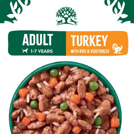 James Wellbeloved Adult Dog Turkey in Gravy Pouches, James Wellbeloved, 48 x 90g