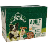 James Wellbeloved Adult Dog Turkey in Gravy Pouches, James Wellbeloved, 4x (12x90g)