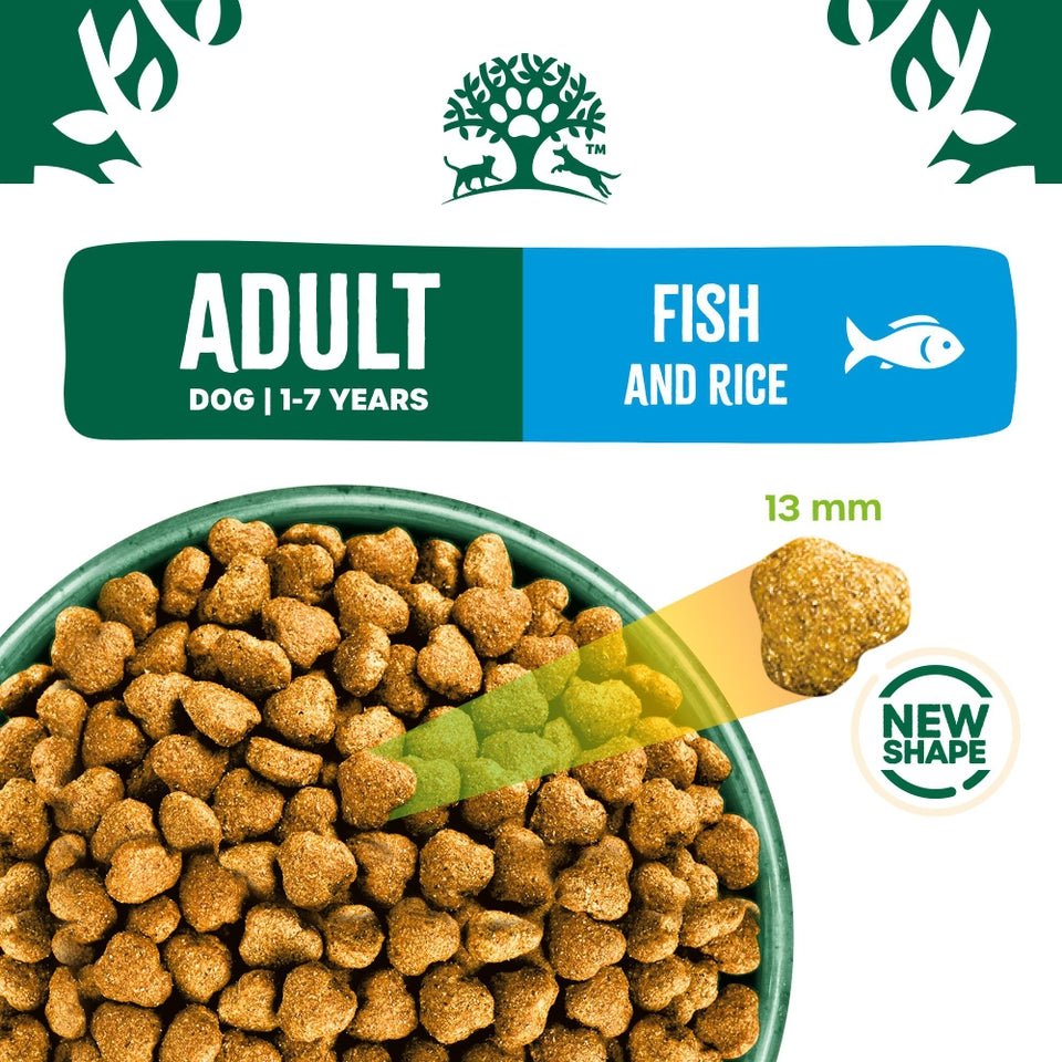 James Wellbeloved Adult Fish & Rice Dry Dog Food, James Wellbeloved, 15 kg