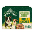 James Wellbeloved Adult Grain Free Lamb & Chicken in Gravy - 48 Pouches, James Wellbeloved,