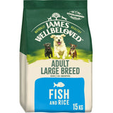 James Wellbeloved Adult Large Breed Fish & Rice Dry Dog Food - 15 kg, James Wellbeloved,