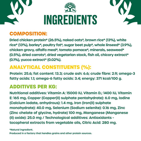 James Wellbeloved Adult Small Breed Chicken & Rice Dry Dog Food, James Wellbeloved, 7.5 kg