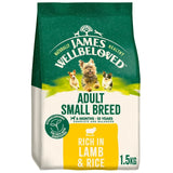 James Wellbeloved Adult Small Breed Lamb & Rice Dry Dog Food, James Wellbeloved, 1.5 kg