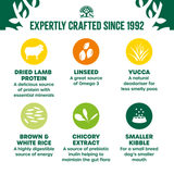 James Wellbeloved Adult Small Breed Lamb & Rice Dry Dog Food, James Wellbeloved, 7.5 kg