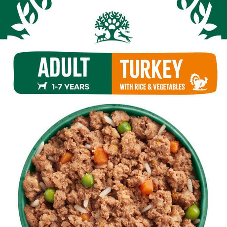 James Wellbeloved Adult Turkey & Rice in Loaf 12x400g Cans Wet Dog Food, James Wellbeloved,