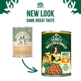 James Wellbeloved Adult Turkey & Rice in Loaf 12x400g Cans Wet Dog Food, James Wellbeloved,