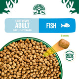 James Wellbeloved Fish Light Adult Dry Cat Food, James Wellbeloved, 4 kg