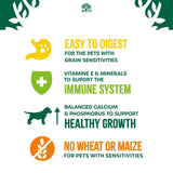 James Wellbeloved Grain Free Puppy / Junior Turkey & Veg Dry Dog Food - 1.5 kg, James Wellbeloved,