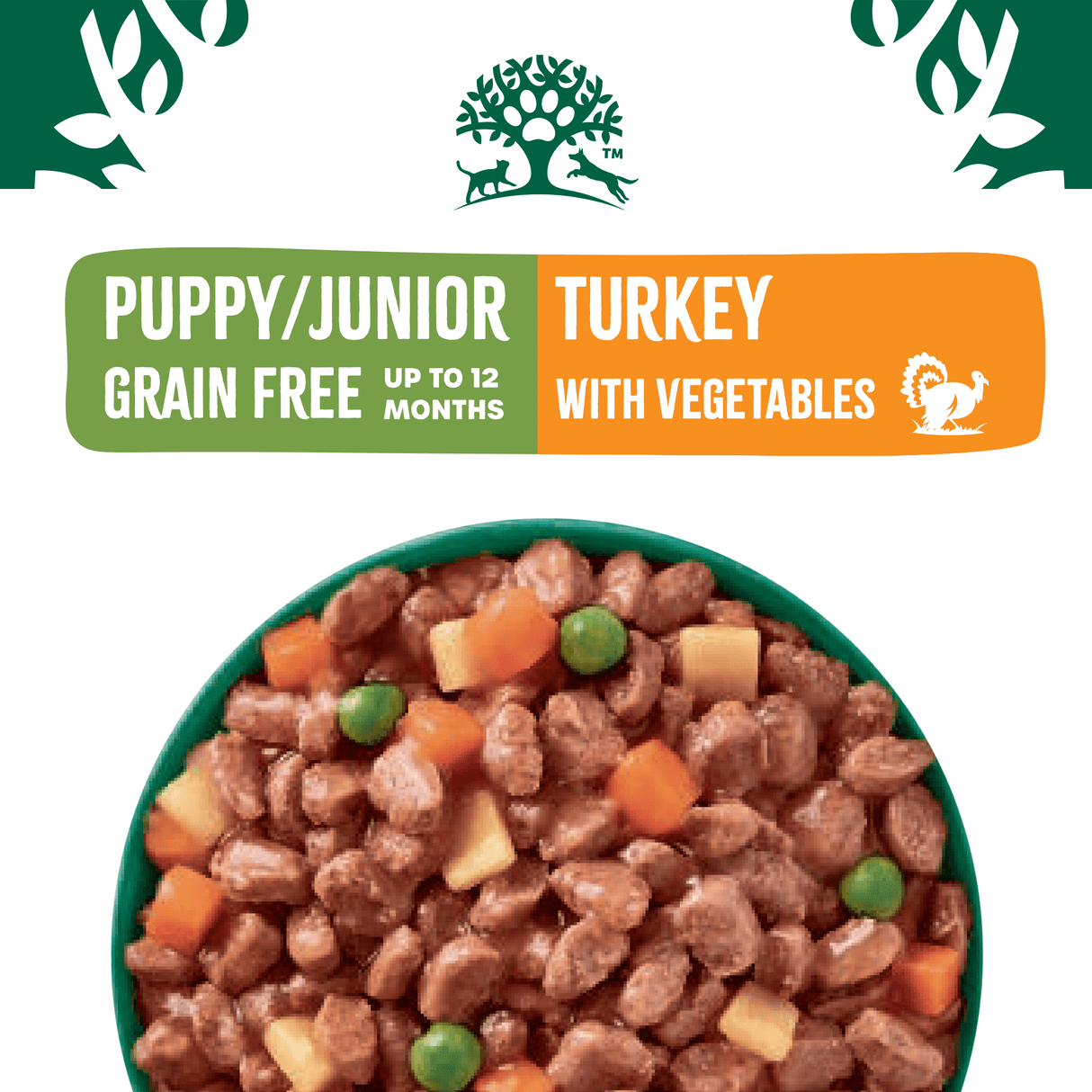 James Wellbeloved Puppy Grain Free Turkey in Gravy 48 x 90g Pouches, James Wellbeloved,