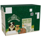 James Wellbeloved Puppy Grain Free Turkey in Gravy 48 x 90g Pouches, James Wellbeloved,