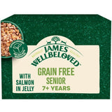 James Wellbeloved Senior Cat 7+ Grain Free Salmon in Jelly Pouches - 48 x 85g, James Wellbeloved,