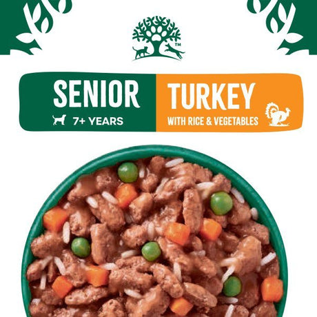 James Wellbeloved Senior Dog Turkey in Gravy 48 x 90g Pouches, James Wellbeloved,