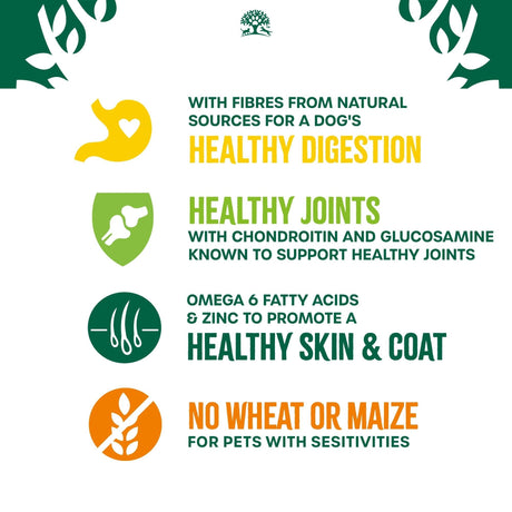 James Wellbeloved Senior Fish & Rice Dry Dog Food, James Wellbeloved, 15 kg