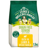 James Wellbeloved Senior Grain Free Lamb & Veg Dry Dog Food, James Wellbeloved, 1.5 kg