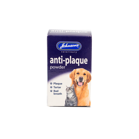 Johnson's Anti - Plaque Powder for Dogs & Cats - 3 Pack x 70g, Johnsons Veterinary,