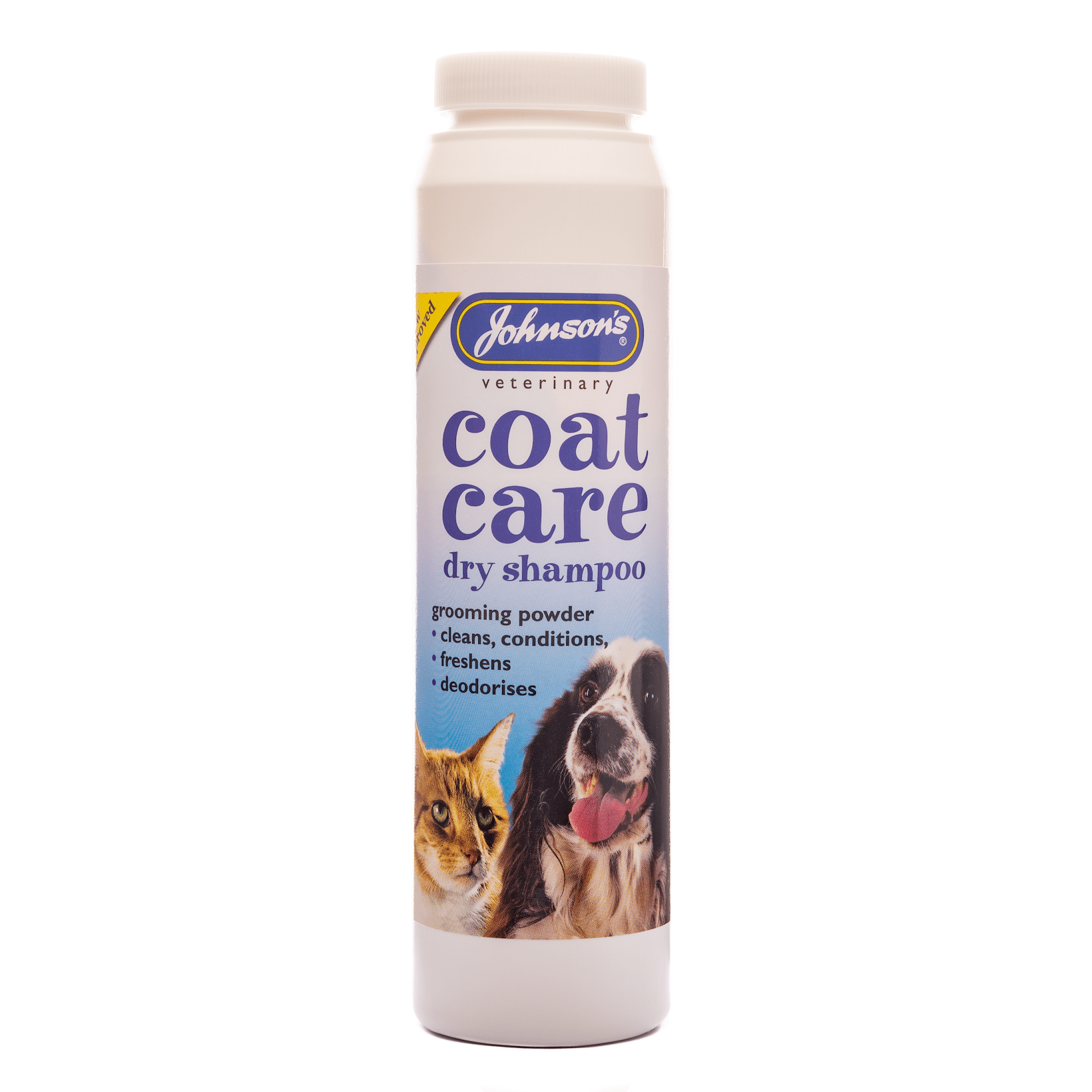 Johnsons Coat Care Dry Shampoo for Dogs & Cats 6 x 85g, Johnsons Veterinary,