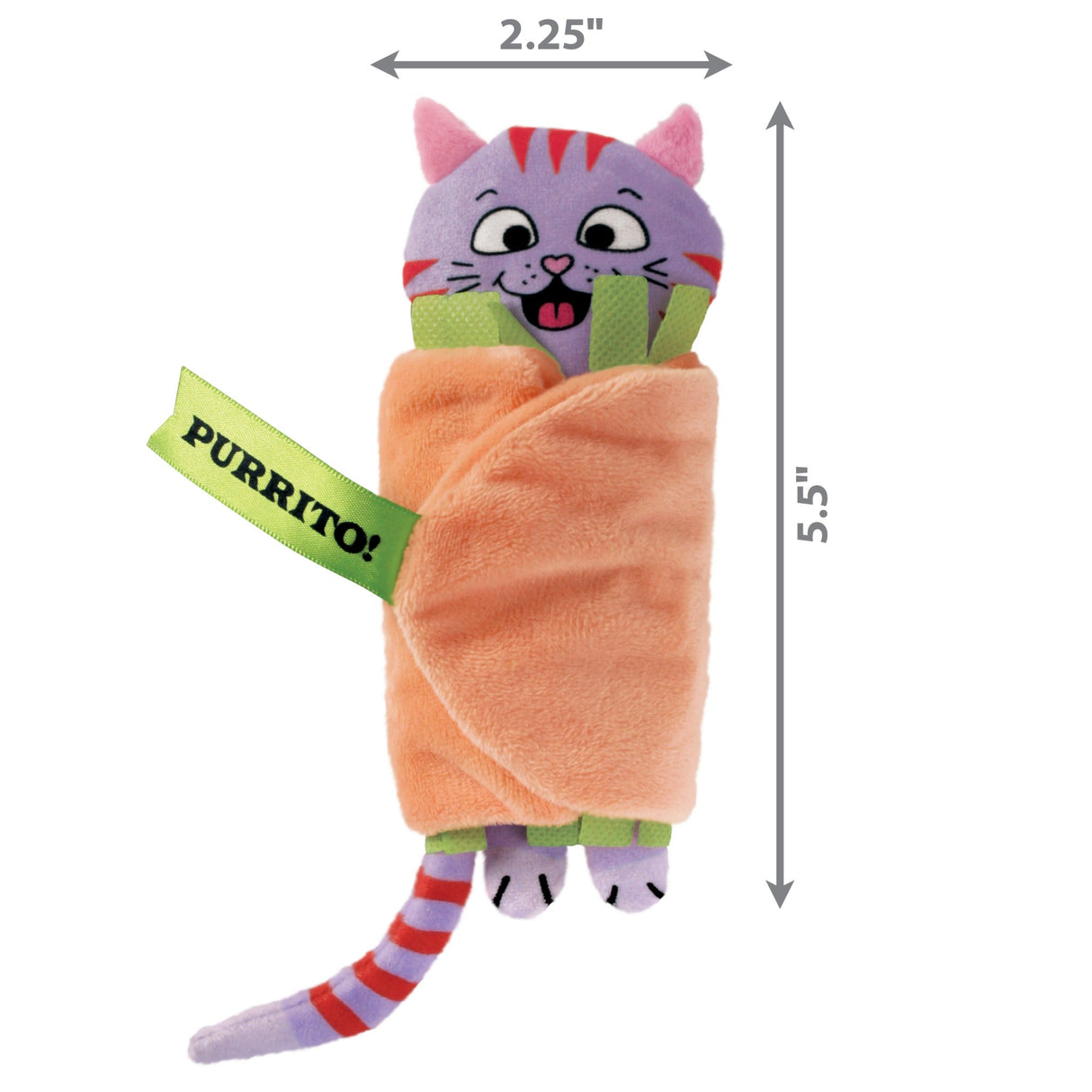 Kong Cat Pull - A - Partz Purrito Toy, Kong,