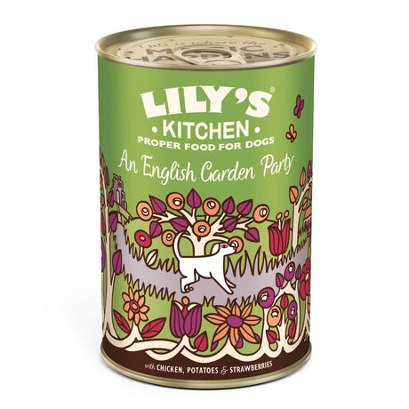 Lily's Kitchen An English Garden Party Wet Dog Food - 6 x 400g Cans, Lily's Kitchen,