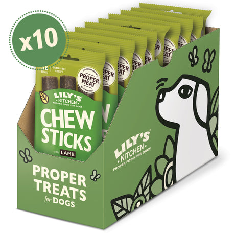 Lily's Kitchen Chew Sticks with Lamb - 10 x 120g, Lily's Kitchen,