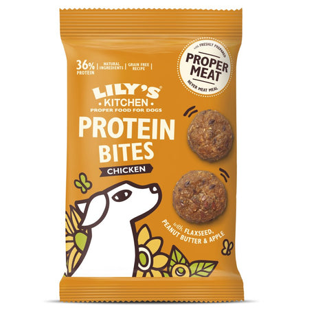 Lily's Kitchen Chicken Protein Bites - 12 x 40g, Lily's Kitchen,