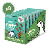 Lily's Kitchen Chicken with Turkey Nibbles Puppy Treats - 8 x 70g, Lily's Kitchen,