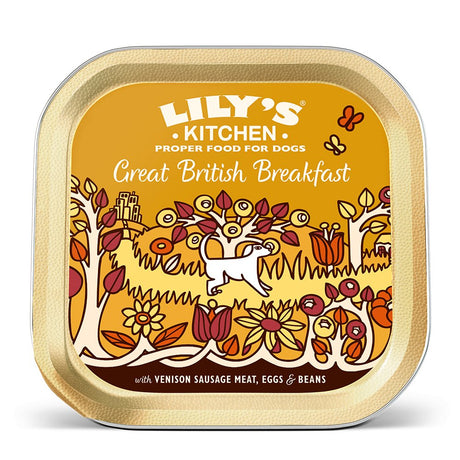 Lily's Kitchen Great British Breakfast - 10 x 150g Trays, Lily's Kitchen,