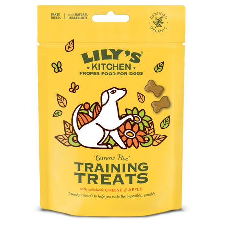 Lily's Kitchen Organic Training Treats with Cheese & Apple - 8 x 80g, Lily's Kitchen,