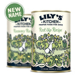 Lily's Kitchen Rest Up Recipe Wet Dog Food - 6 x 400g Cans, Lily's Kitchen,